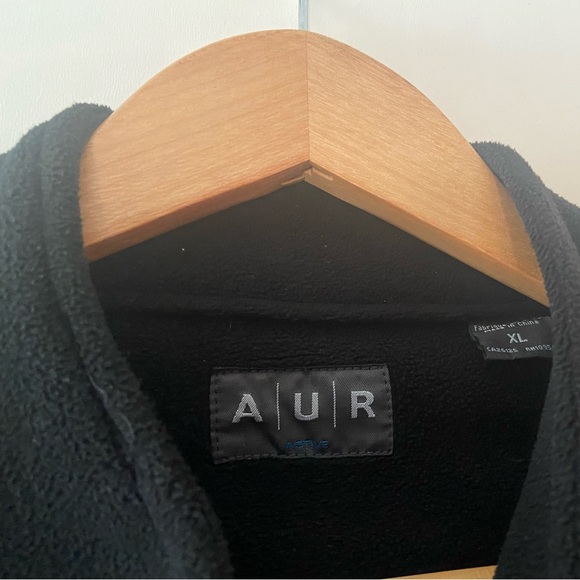 Mens XL AUR active zip golf jacket sweater fleece - Picture 3 of 3